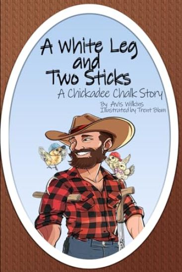 A White Leg and Two Sticks