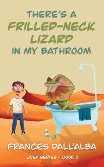 There's A Frilled-Neck Lizard In My Bathroom