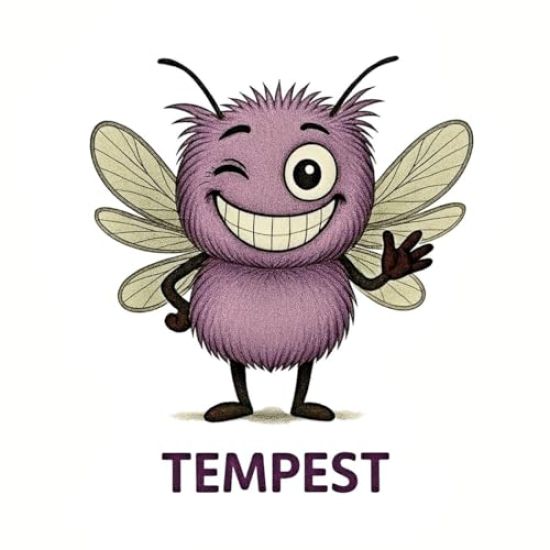 Tempest and the Rainbow Umbrella