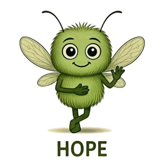 Hope and the Rainbow Umbrella