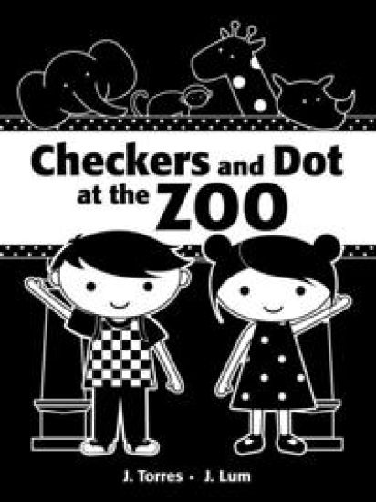 Checkers And Dot At The Zoo