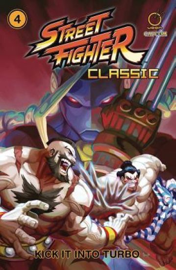 Street Fighter Classic Paperback Volume 4: Kick it into Turbo