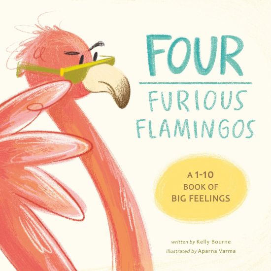 Four Furious Flamingos