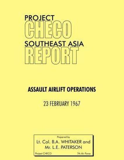 Project CHECO Southeast Asia Study