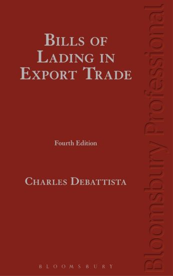 Debattista on Bills of Lading in Commodities Trade