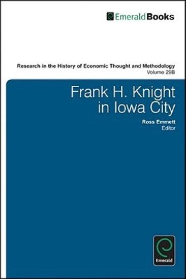 Frank H. Knight in Iowa City, 1919 - 1928