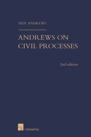 Andrews on Civil Processes (2nd edition)