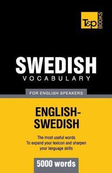 Swedish vocabulary for English speakers - 5000 words