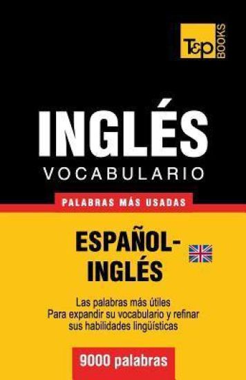 Vocabulario español-inglés británico - 9000 palabras más usadas