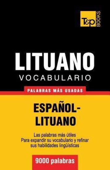 Vocabulario español-lituano - 9000 palabras más usadas