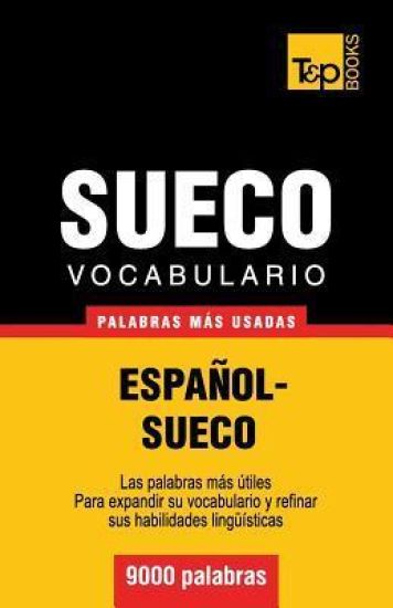 Vocabulario español-sueco - 9000 palabras más usadas