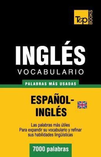 Vocabulario español-inglés británico - 7000 palabras más usadas