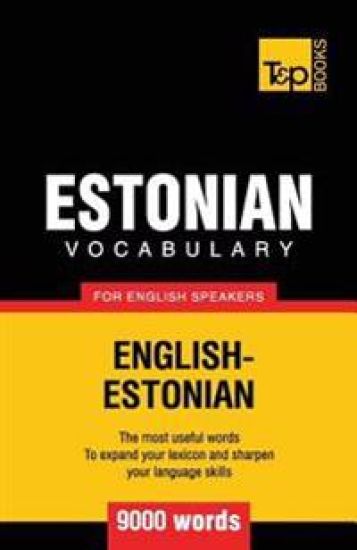 Estonian vocabulary for English speakers - 9000 words