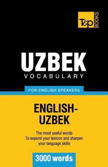 Uzbek vocabulary for English speakers - 3000 words