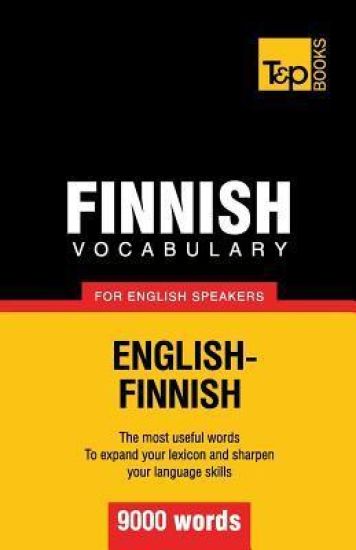 Finnish vocabulary for English speakers - 9000 words