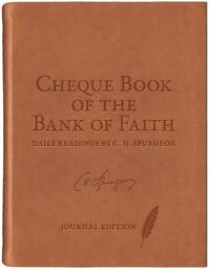 Chequebook of the Bank of Faith Journal