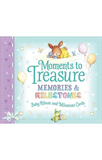 Moments to Treasure Baby Album and Milestone Cards