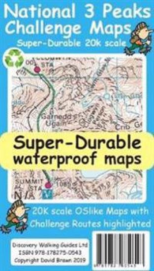 National 3 Peaks Challenge Maps