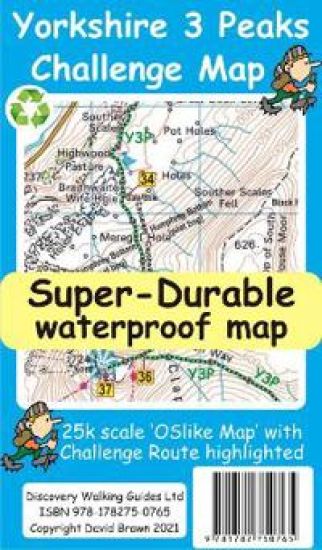 Yorkshire 3 Peaks Challenge Map and Guide