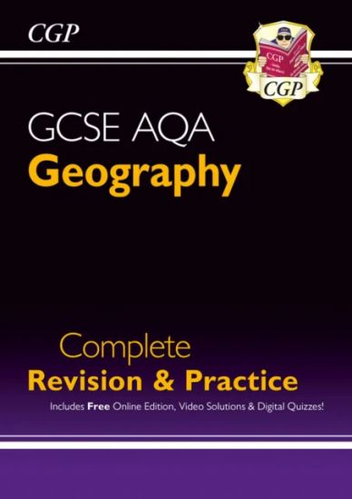 GCSE Geography AQA Complete RevisionPractice includes Online Edition, VideosQuizzes