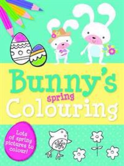 Spring Colouring Bunny