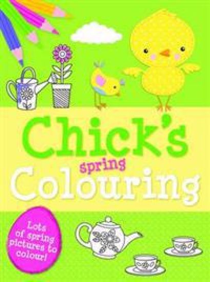 Spring Colouring Chick