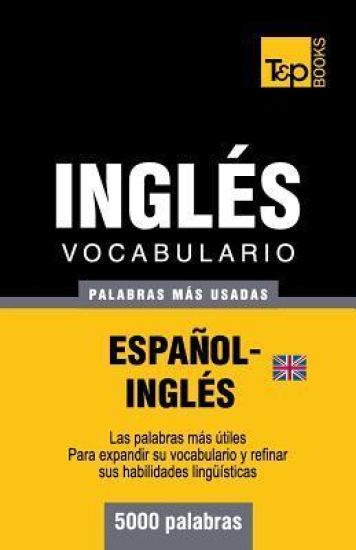 Vocabulario español-inglés británico - 5000 palabras más usadas