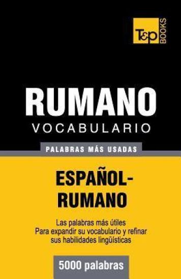 Vocabulario español-rumano - 5000 palabras más usadas