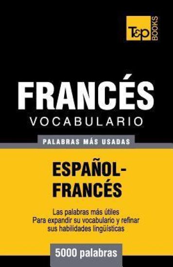 Vocabulario español-francés - 5000 palabras más usadas