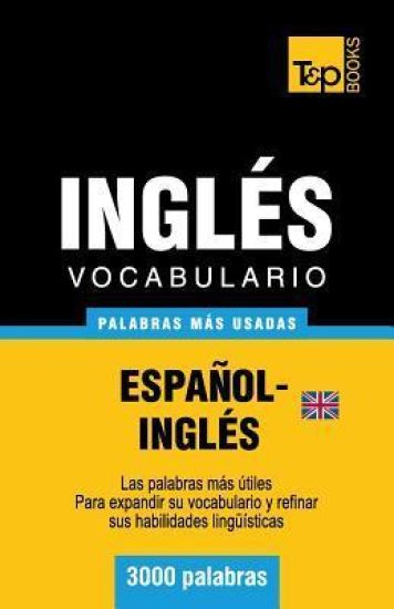 Vocabulario español-inglés británico - 3000 palabras más usadas