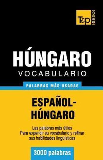 Vocabulario español-húngaro - 3000 palabras más usadas