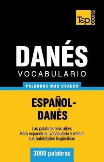 Vocabulario español-danés - 3000 palabras más usadas