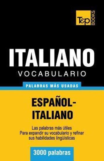 Vocabulario español-italiano - 3000 palabras más usadas