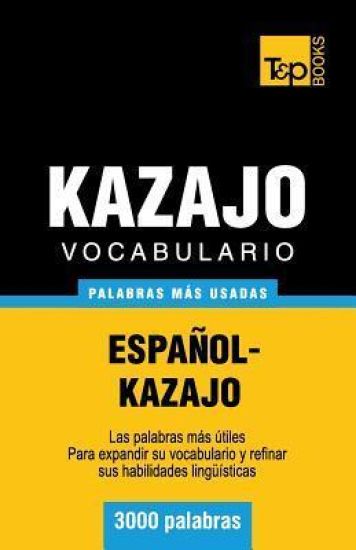 Vocabulario español-kazajo - 3000 palabras más usadas