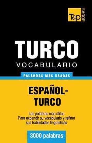 Vocabulario español-turco - 3000 palabras más usadas