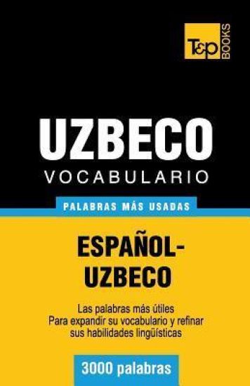 Vocabulario español-uzbeco - 3000 palabras más usadas
