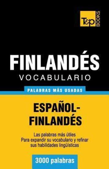 Vocabulario español-finlandés - 3000 palabras más usadas