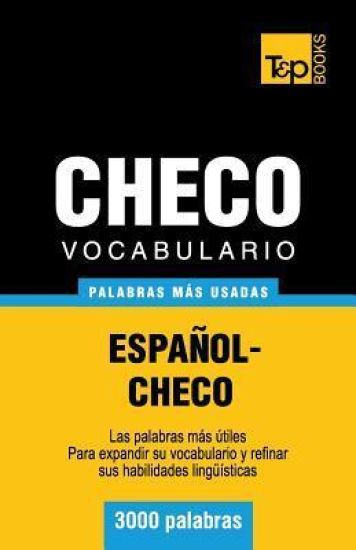Vocabulario español-checo - 3000 palabras más usadas
