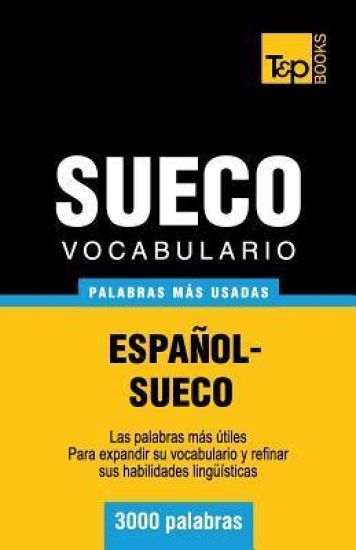 Vocabulario español-sueco - 3000 palabras más usadas