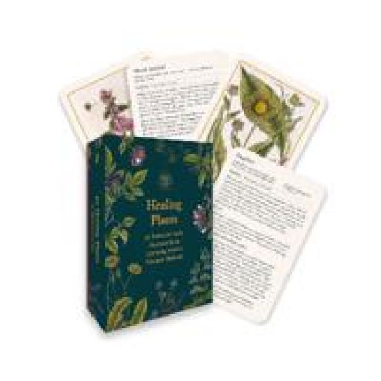 Kansikuva: Healing Plants - A Botanical Card Deck