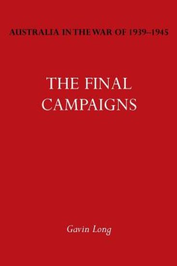 Australia in the War of 1939-1945 Vol. VII