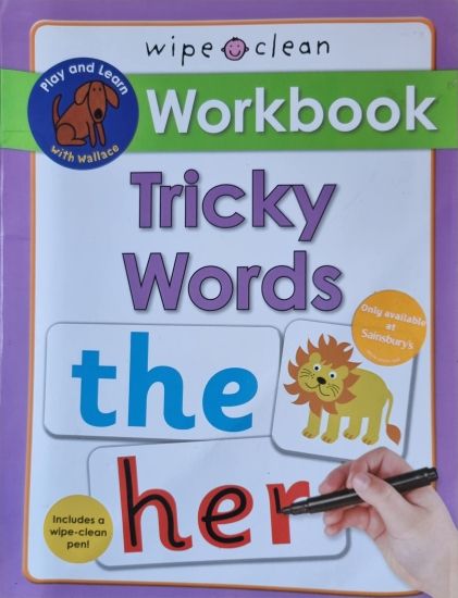 Play & Learn with Wallace WC Workbook-Tricky Words