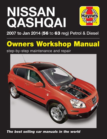 Nissan Qashqai ('07 to Jan '14) 56 to 63