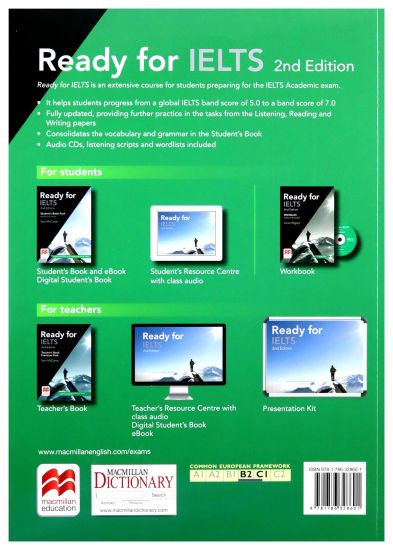 Ready for IELTS 2nd Edition Workbook without Answers Pack