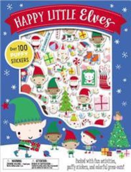 Happy Little Elves [With Puffy Stickers]