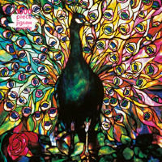 Adult Jigsaw Puzzle Louis Comfort Tiffany: Displaying Peacock