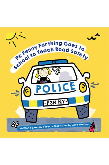 PC Penny Farthing Goes to School to Teach Road Safety