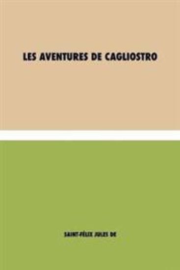 Les aventures de Cagliostro