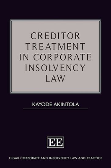Creditor Treatment in Corporate Insolvency Law