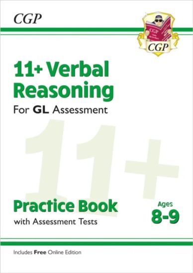 11+ GL Verbal Reasoning Practice BookAssessment Tests - Ages 8-9 (with Online Edition)